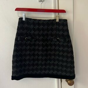 Sandro tweed skirt